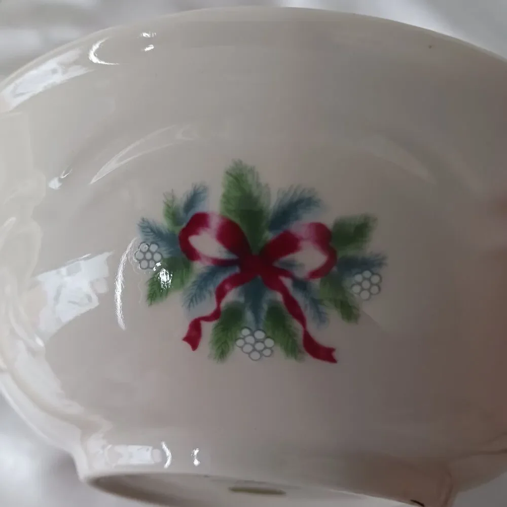 PFALTZGRAFF RED RIBBON CEREAL BOWL-LOT OF 4-NEW